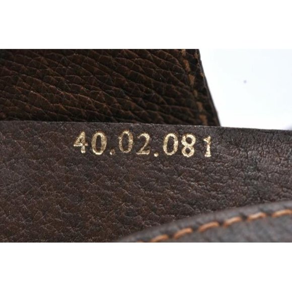 Gucci Accessory Col brown Guccissima print bucket bag w stripe - Picture 9 of 10